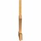 Ekena Millwork Redmond Rough Sawn Timber Gable Bracket, Western Red Cedar, 108"W x 31 1/2"H x 2"D x 4"F, 7/12 Pitch GBW108X31X0204RED00RWR - alternate 5